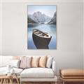 Picture of Day on the Lake _GroupedProduct_Rectangle_Portrait_Photography _GroupedProduct_Rectangle_Portrait_Canvas_Framed_
