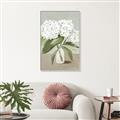 Picture of White Hydranga _GroupedProduct_Rectangle_Portrait_Canvas_Framed_