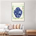Picture of Blue vase I  _GroupedProduct_Rectangle_Portrait_Canvas_Framed_