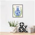 Picture of Blue vase II _GroupedProduct_Rectangle_Portrait_Canvas_Framed_