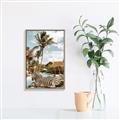 Picture of Watering Hole _GroupedProduct_Rectangle_Portrait_Canvas_Framed_