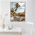 Picture of Watering Hole _GroupedProduct_Rectangle_Portrait_Canvas_Framed_