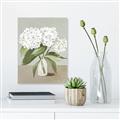Picture of White Hydranga _GroupedProduct_Rectangle_Portrait_Unframed_Print_Only_