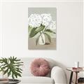 Picture of White Hydranga _GroupedProduct_Rectangle_Portrait_Unframed_Print_Only_