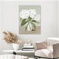Picture of White Hydranga _GroupedProduct_Rectangle_Portrait_Unframed_Print_Only_