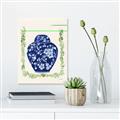 Picture of Blue vase I  _GroupedProduct_Rectangle_Portrait_Unframed_Print_Only_