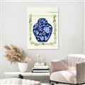 Picture of Blue vase I  _GroupedProduct_Rectangle_Portrait_Unframed_Print_Only_