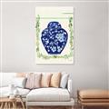Picture of Blue vase I  _GroupedProduct_Rectangle_Portrait_Unframed_Print_Only_