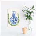 Picture of Blue vase II _GroupedProduct_Rectangle_Portrait_Unframed_Print_Only_