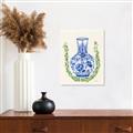 Picture of Blue vase II _GroupedProduct_Rectangle_Portrait_Unframed_Print_Only_