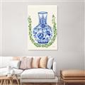 Picture of Blue vase II _GroupedProduct_Rectangle_Portrait_Unframed_Print_Only_