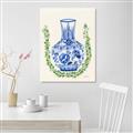 Picture of Blue vase II _GroupedProduct_Rectangle_Portrait_Unframed_Print_Only_