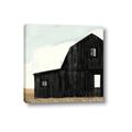 Picture of Big Black Barn _GroupedProduct_Square_Canvas_