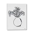 Picture of A Floral Sketch _GroupedProduct_Rectangle_Portrait_Canvas_
