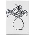 Picture of A Floral Sketch _GroupedProduct_Rectangle_Portrait_Canvas_