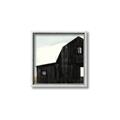 Picture of Big Black Barn _GroupedProduct_Square_Canvas_Framed_