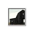 Picture of Big Black Barn _GroupedProduct_Square_Canvas_Framed_