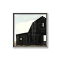 Picture of Big Black Barn _GroupedProduct_Square_Canvas_Framed_
