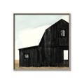 Picture of Big Black Barn _GroupedProduct_Square_Canvas_Framed_