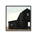 Picture of Big Black Barn _GroupedProduct_Square_Canvas_Framed_