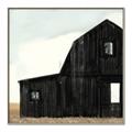Picture of Big Black Barn _GroupedProduct_Square_Canvas_Framed_