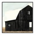 Picture of Big Black Barn _GroupedProduct_Square_Canvas_Framed_