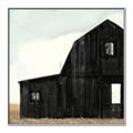 Picture of Big Black Barn _GroupedProduct_Square_Canvas_Framed_