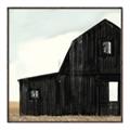 Picture of Big Black Barn _GroupedProduct_Square_Canvas_Framed_