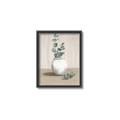 Picture of Delicate leaves _GroupedProduct_Rectangle_Portrait_Canvas_Framed_