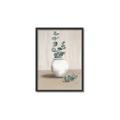 Picture of Delicate leaves _GroupedProduct_Rectangle_Portrait_Canvas_Framed_