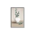 Picture of Delicate leaves _GroupedProduct_Rectangle_Portrait_Canvas_Framed_
