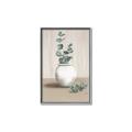 Picture of Delicate leaves _GroupedProduct_Rectangle_Portrait_Canvas_Framed_