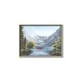 Picture of A Summer's Day I _GroupedProduct_Rectangle_Landscape_Canvas_Framed_