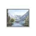 Picture of A Summer's Day I _GroupedProduct_Rectangle_Landscape_Canvas_Framed_