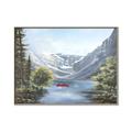 Picture of A Summer's Day I _GroupedProduct_Rectangle_Landscape_Canvas_Framed_