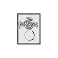 Picture of A Floral Sketch _GroupedProduct_Rectangle_Portrait_Canvas_Framed_