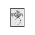 Picture of A Floral Sketch _GroupedProduct_Rectangle_Portrait_Canvas_Framed_