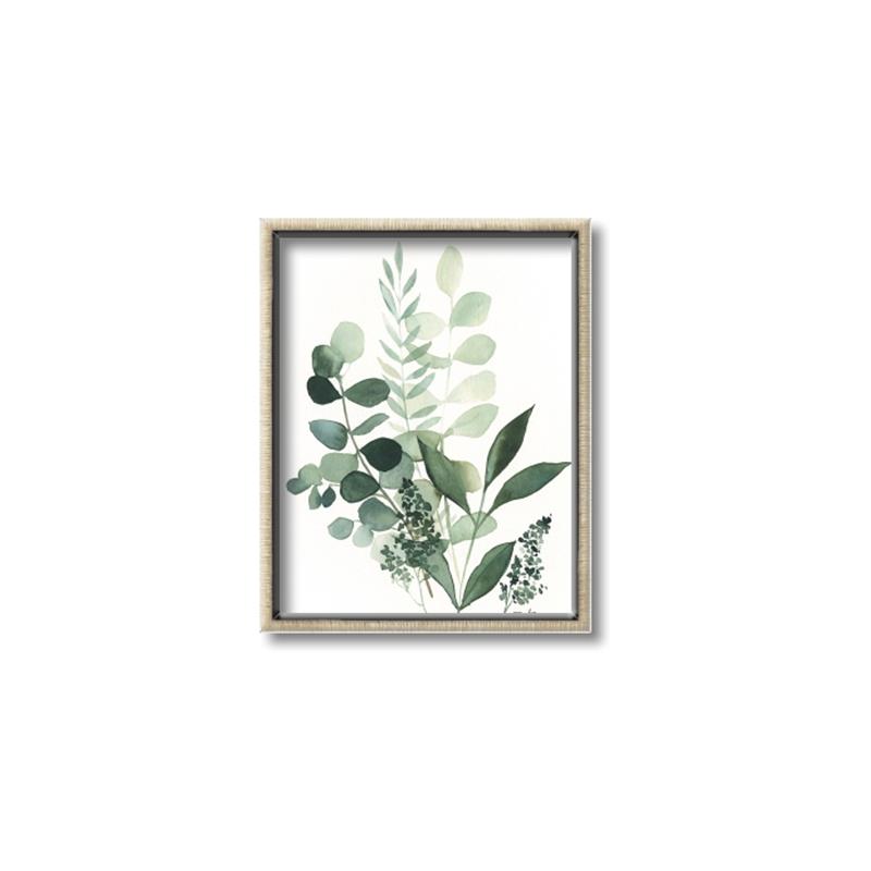 Picture of Green and Serene I _GroupedProduct_Rectangle_Portrait_Canvas_Framed_