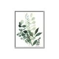 Picture of Green and Serene I _GroupedProduct_Rectangle_Portrait_Canvas_Framed_