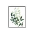 Picture of Green and Serene I _GroupedProduct_Rectangle_Portrait_Canvas_Framed_