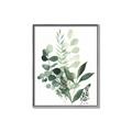 Picture of Green and Serene I _GroupedProduct_Rectangle_Portrait_Canvas_Framed_