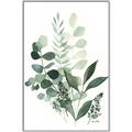 Picture of Green and Serene I _GroupedProduct_Rectangle_Portrait_Canvas_Framed_