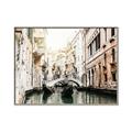 Picture of Gondolas at Venice Italy _GroupedProduct_Rectangle_Landscape_Photography _GroupedProduct_Rectangle_Landscape_Canvas_Framed_