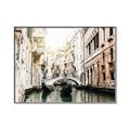 Picture of Gondolas at Venice Italy _GroupedProduct_Rectangle_Landscape_Photography _GroupedProduct_Rectangle_Landscape_Canvas_Framed_