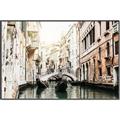 Picture of Gondolas at Venice Italy _GroupedProduct_Rectangle_Landscape_Photography _GroupedProduct_Rectangle_Landscape_Canvas_Framed_