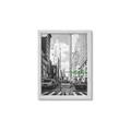 Picture of Big Cat on street of NY _GroupedProduct_Rectangle_Portrait_Framed_Matted_