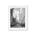 Picture of Big Cat on street of NY _GroupedProduct_Rectangle_Portrait_Framed_Matted_