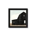 Picture of Big Black Barn _GroupedProduct_Square_Framed_Matted_