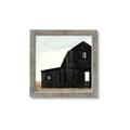 Picture of Big Black Barn _GroupedProduct_Square_Framed_Matted_