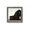 Picture of Big Black Barn _GroupedProduct_Square_Framed_Matted_